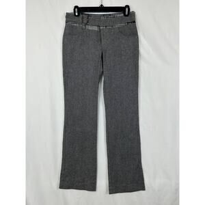 Y2K Buffalo David Bitton Flare Leg Pants Women's 26 Gray‎ Low-Rise Bratz Grunge